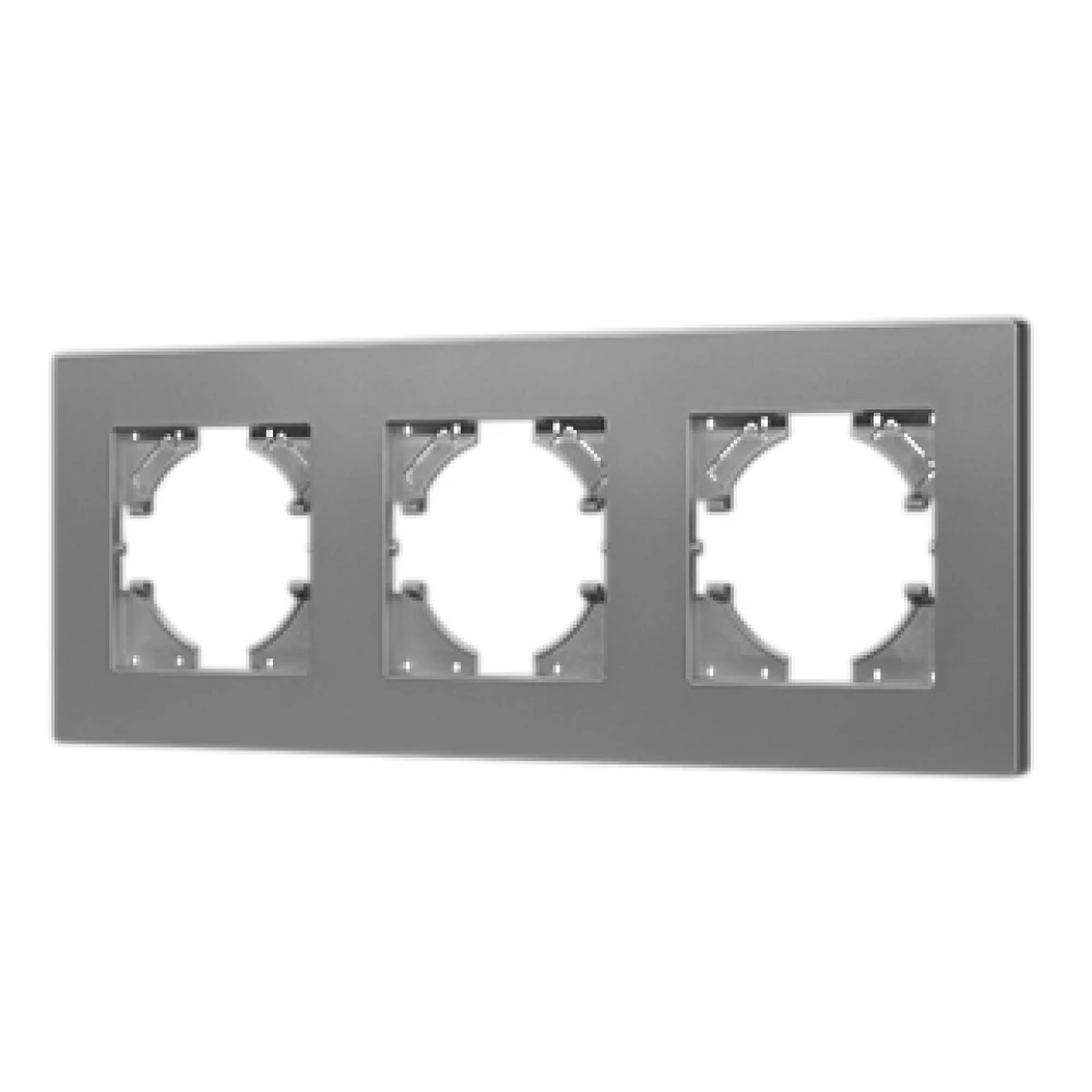 Рамка пластиковая FRM-PERIO-PL-3-GR (Arlight, -) 049756 - Viokon.com