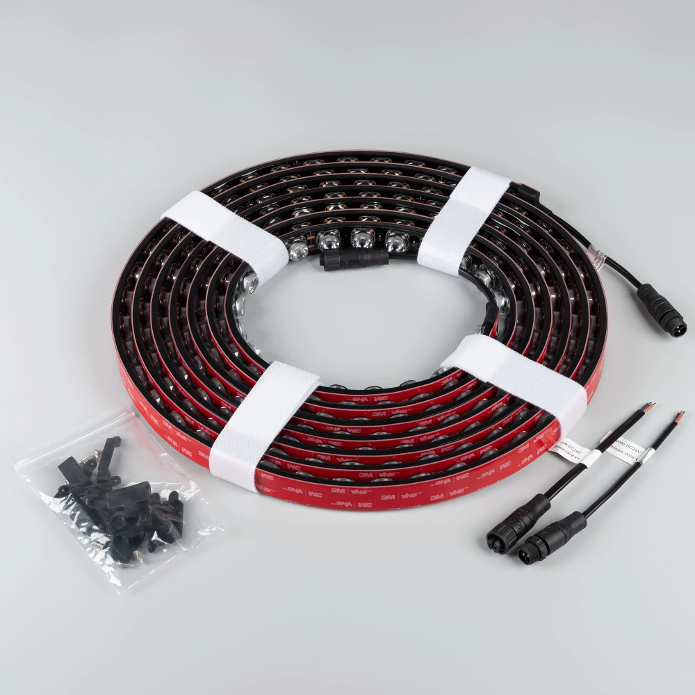 Лента герметичная FLT-PS-A42-BLACK-23mm 24V Day4000 (21 W/m, IP67, 15deg, 5m) (Arlight, -) 049312 - Viokon.com