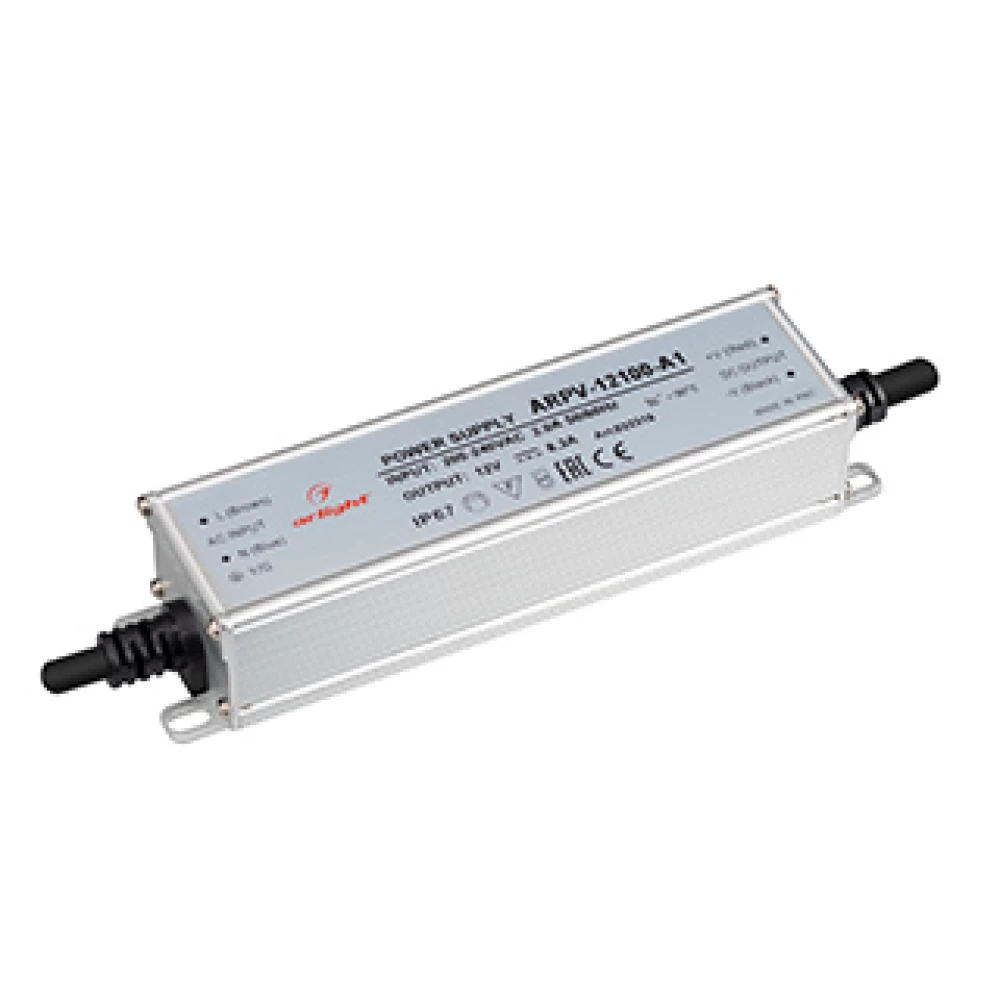 Блок питания ARPV-12100-A1 (12V, 8.3A, 100W) (Arlight, IP67 Металл, 3 года) 032316 - Viokon.com