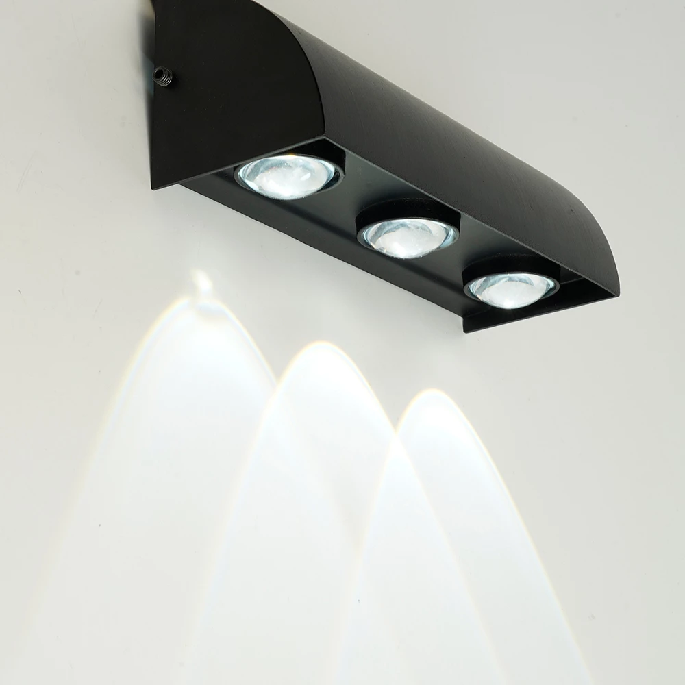 Светильник уличный светодиодный Feron DH708, 3W, 230Lm, 3000/4000/6400К, черный (51830) - Viokon.com