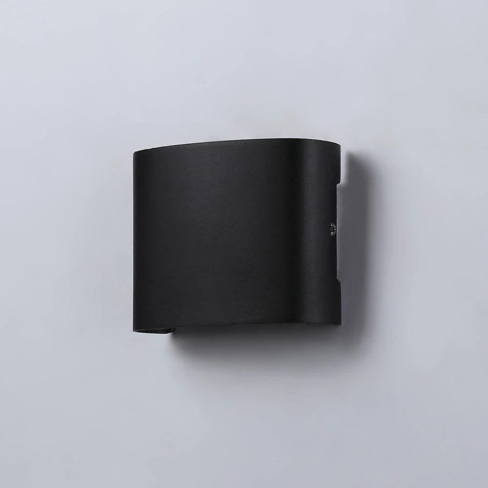 Уличный настенный архитектурный светодиодный светильник ST4452/4 BK черный IP65 LED 4200K 4W 106*80*37 - Viokon.com