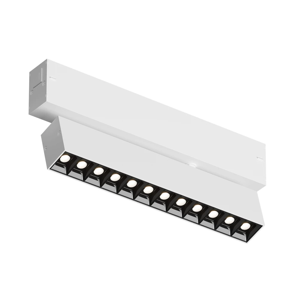 DK8006-WB Акцентный светильник SMART LENS 9W DIM 3000K-6000K белый с черным - Viokon.com