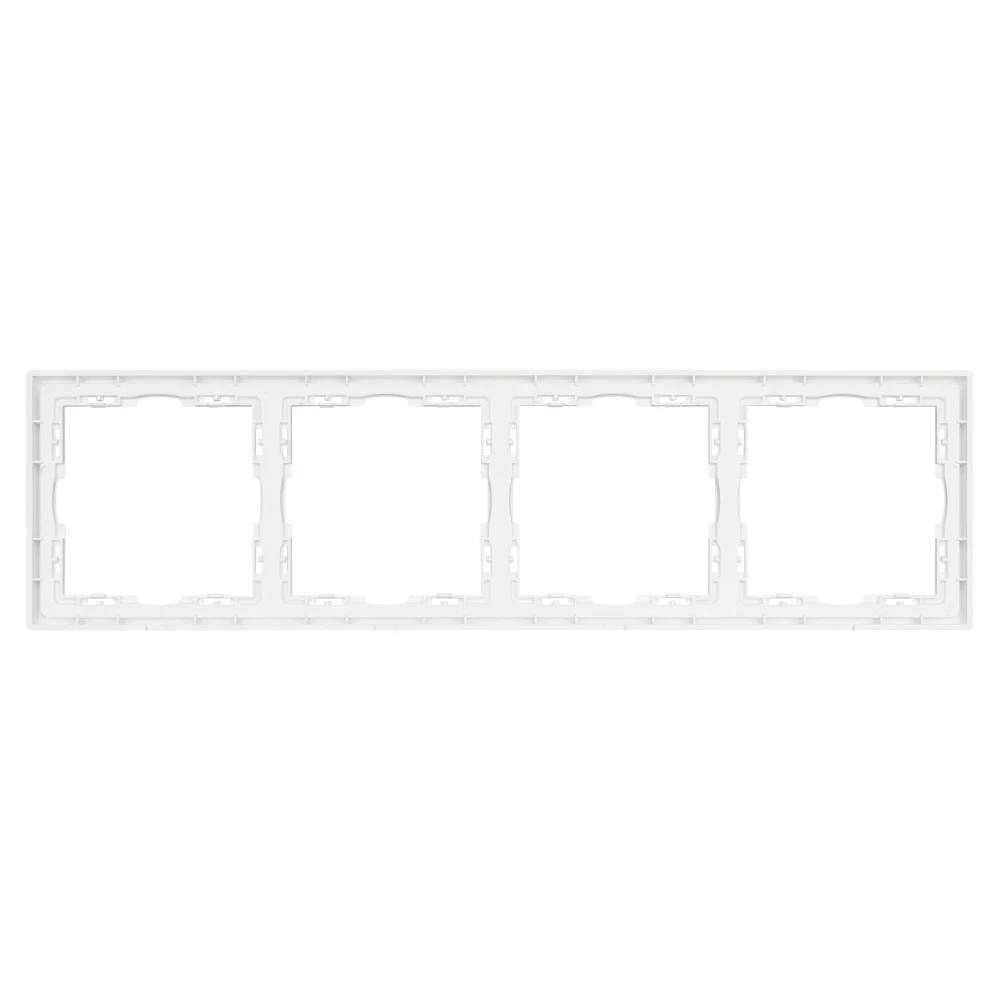 Рамка пластиковая FRM-NOBE-SFPL-4-WH (Arlight, -) 054223 - Viokon.com