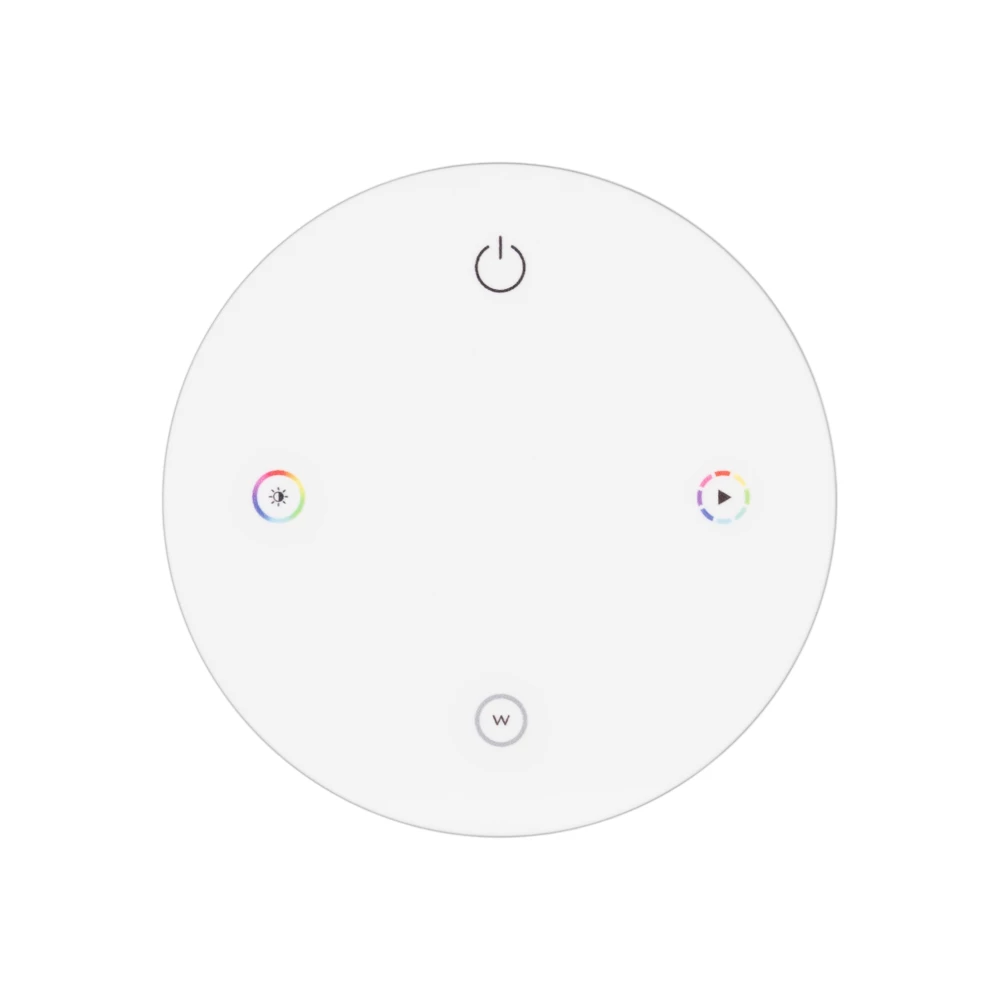 INTELLIGENT ARLIGHT Пульт SMART-801-22-1G-RGBW White (3V, Magnet, 2.4G) (IARL, IP20 Пластик, 5 лет) 046480 - Viokon.com