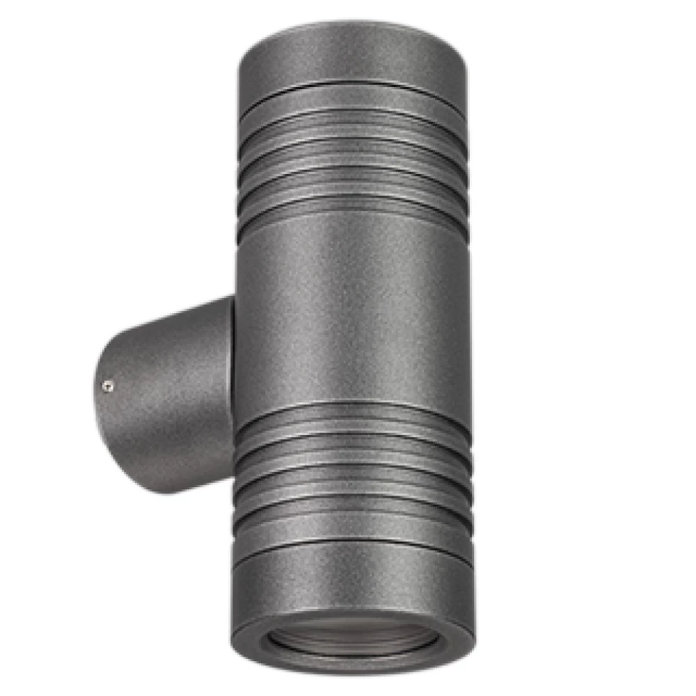 Светильник KT-RAY-WALL-TWIN-R46-2x3W Day4000 (GR, 24 deg, 24V) (Arlight, IP65 Металл, 3 года) 034136 - Viokon.com