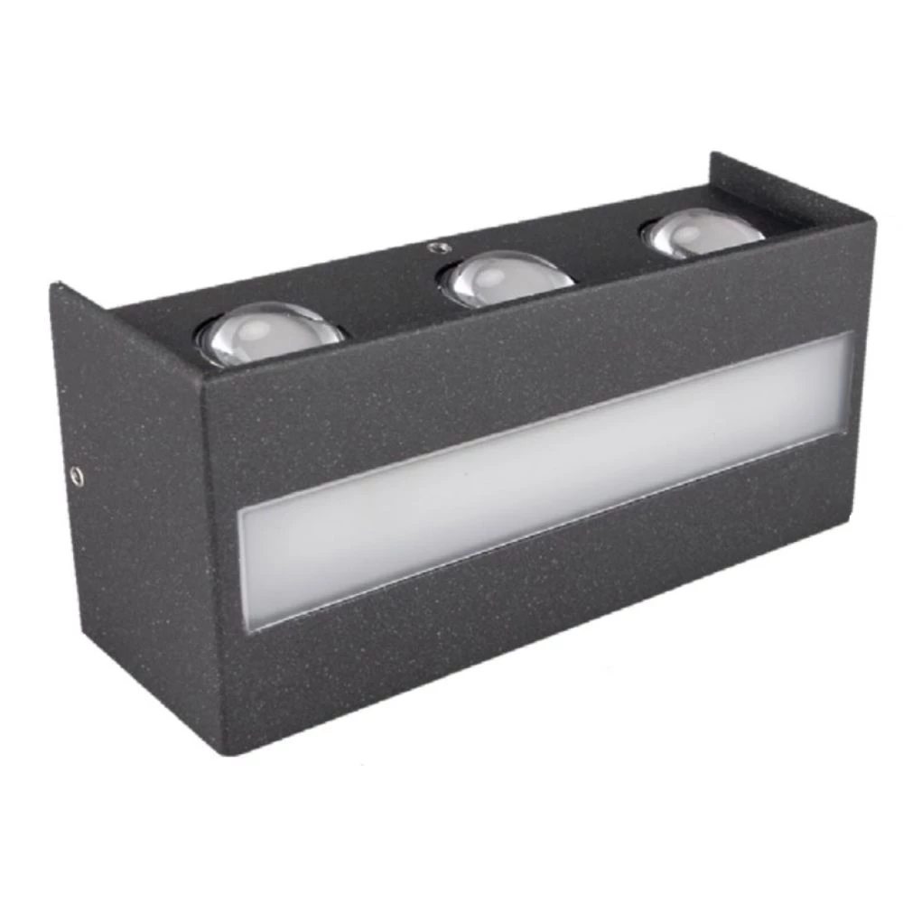 Светильник уличный светодиодный Feron DH902, 12W, 950Lm, 4000K, черный (51413) - Viokon.com