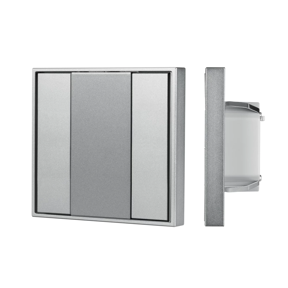 INTELLIGENT ARLIGHT Кнопочная панель DALI-201-23-2K-D2-IN Silver (BUS, Frame) (IARL, IP20 Металл, 3 года) 048221 - Viokon.com