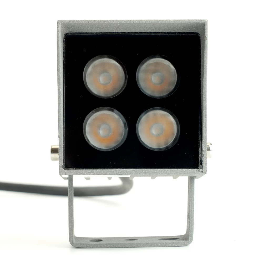 Светодиодный светильник ландшафтно-архитектурный Feron LL-895  AC220-240 4W 6400K IP66, квадрат (51693) - Viokon.com