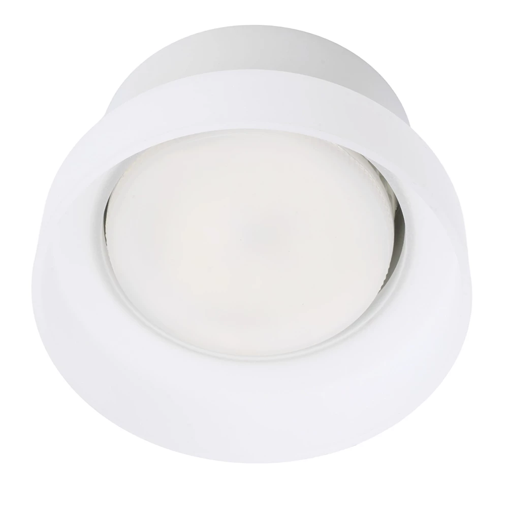 Светильник потолочный Feron HL460 Barrel OPAL 12W, 230V, GX53, белый (51682) - Viokon.com