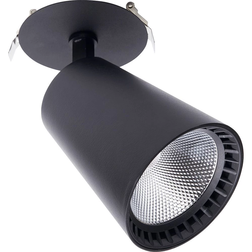 Светодиодный светильник Feron AL181 встраиваемый 30W 4000K черный (41006) - Viokon.com