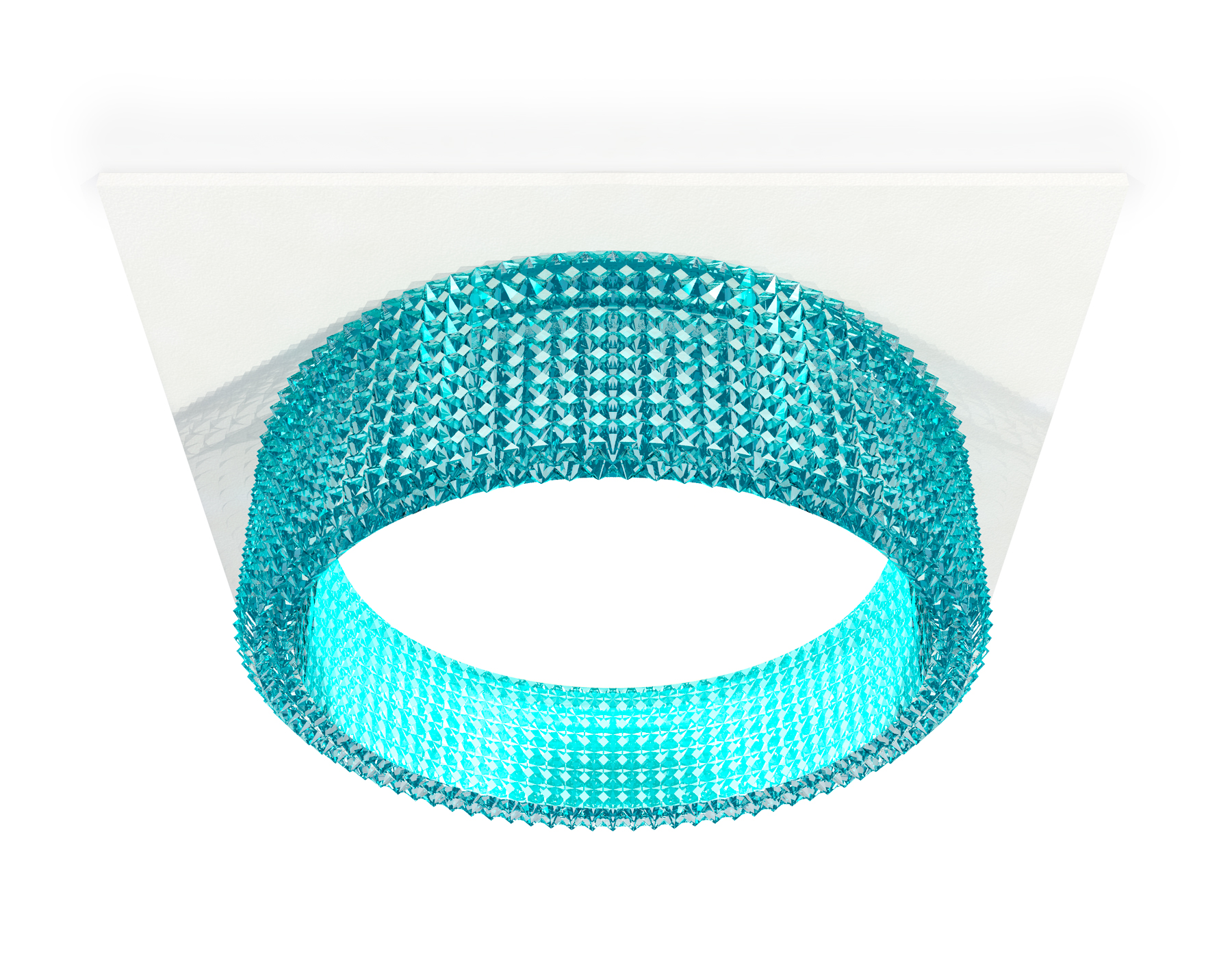 Комплект встраиваемого светильника XC8061033 SWH/BL белый песок/голубой GX53 (C8061, N8488) - Viokon.com