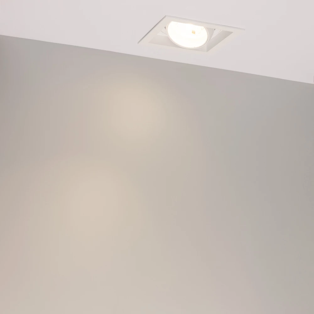 Светильник MS-VORTEX-BUILT-S140x140-30W Warm3000 (WH-WH, 17 deg, 230V) (Arlight, IP20 Металл, 5 лет) 057920 - Viokon.com