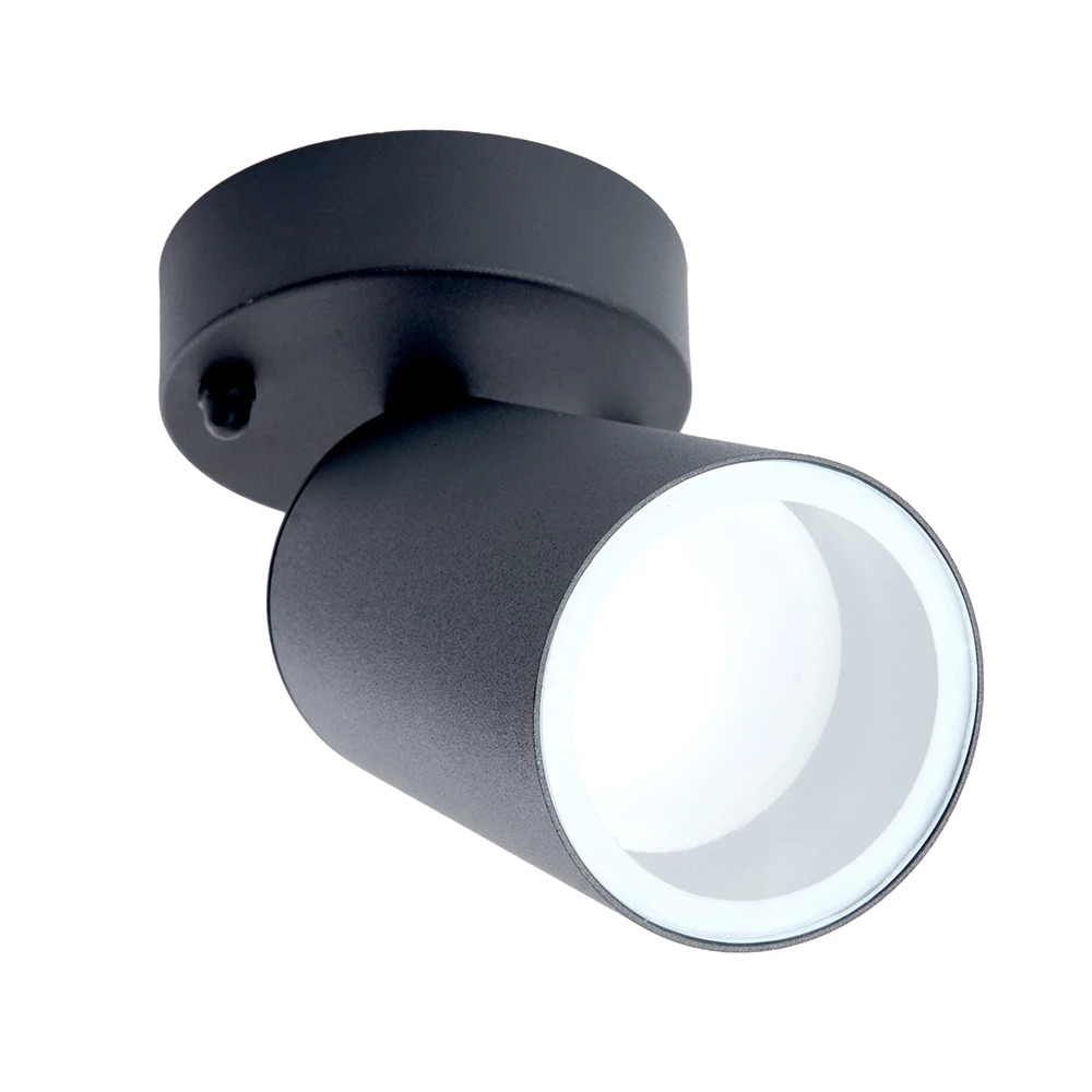 Светильник садово-парковый Feron DH1704, на стену, GU10 230V 35w, серый (на стену) (48321) - Viokon.com