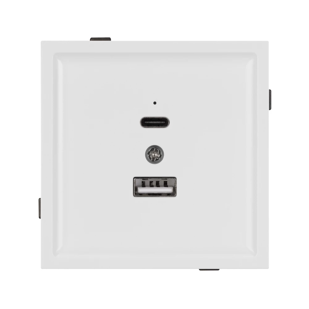 Механизм USB розетки SCT-TENDO-MUAC-PL-WH (5V, 3A, QC3) (Arlight, -) 054094 - Viokon.com