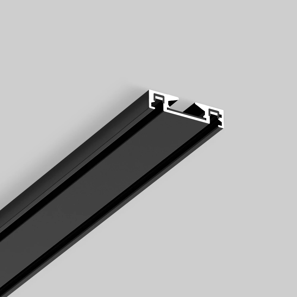 Шинопровод низковольтный накладной Magnetic Ultra Slim GV1003 BK черный IP20 48V 1000*26*6 - Viokon.com