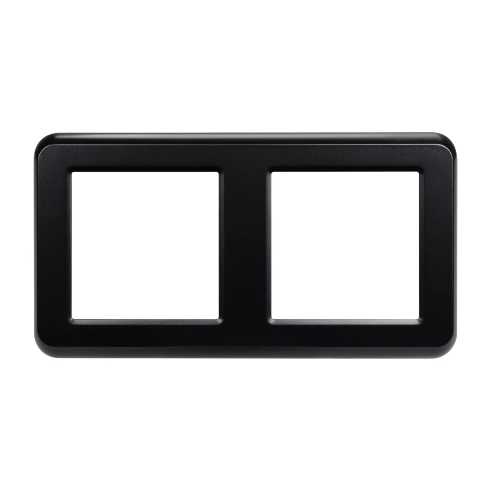 Рамка пластиковая FRM-VERSA-PL-2-BK (Arlight, -) 043778 - Viokon.com