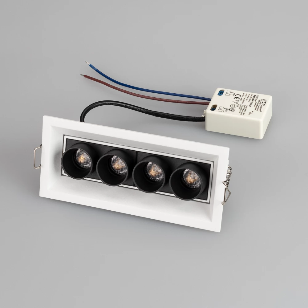 Светильник MS-ORIENT-BUILT-TURN-TC-S67x150-10W Day4000 (WH-BK, 30 deg, 230V) (Arlight, IP20 Металл, 5 лет) 032229 - Viokon.com