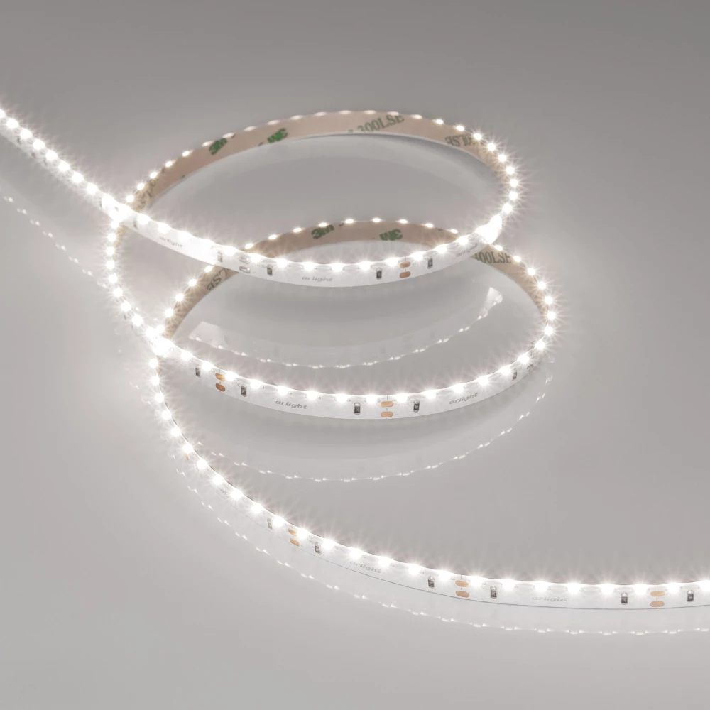 Лента RS-S120-8mm 24V Day5000 (9.6 W/m, IP20, 3014, 5m) (Arlight, боковое свечение) 039426 - Viokon.com