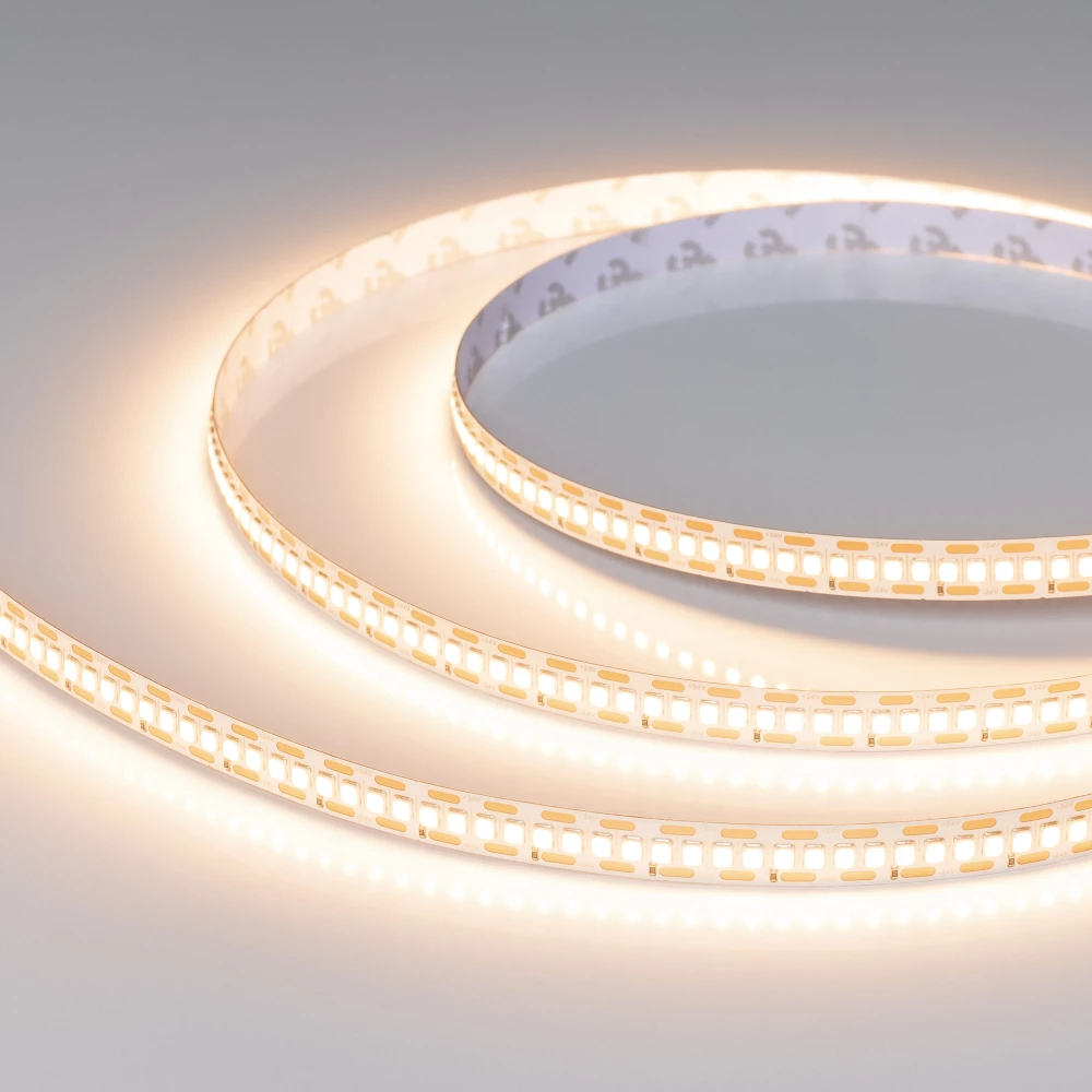 Лента FC-A240-10mm 24V Warm3000-CX1 (24 W/m, IP20, 5m) (Arlight, резка 1 светодиод) 059179 - Viokon.com