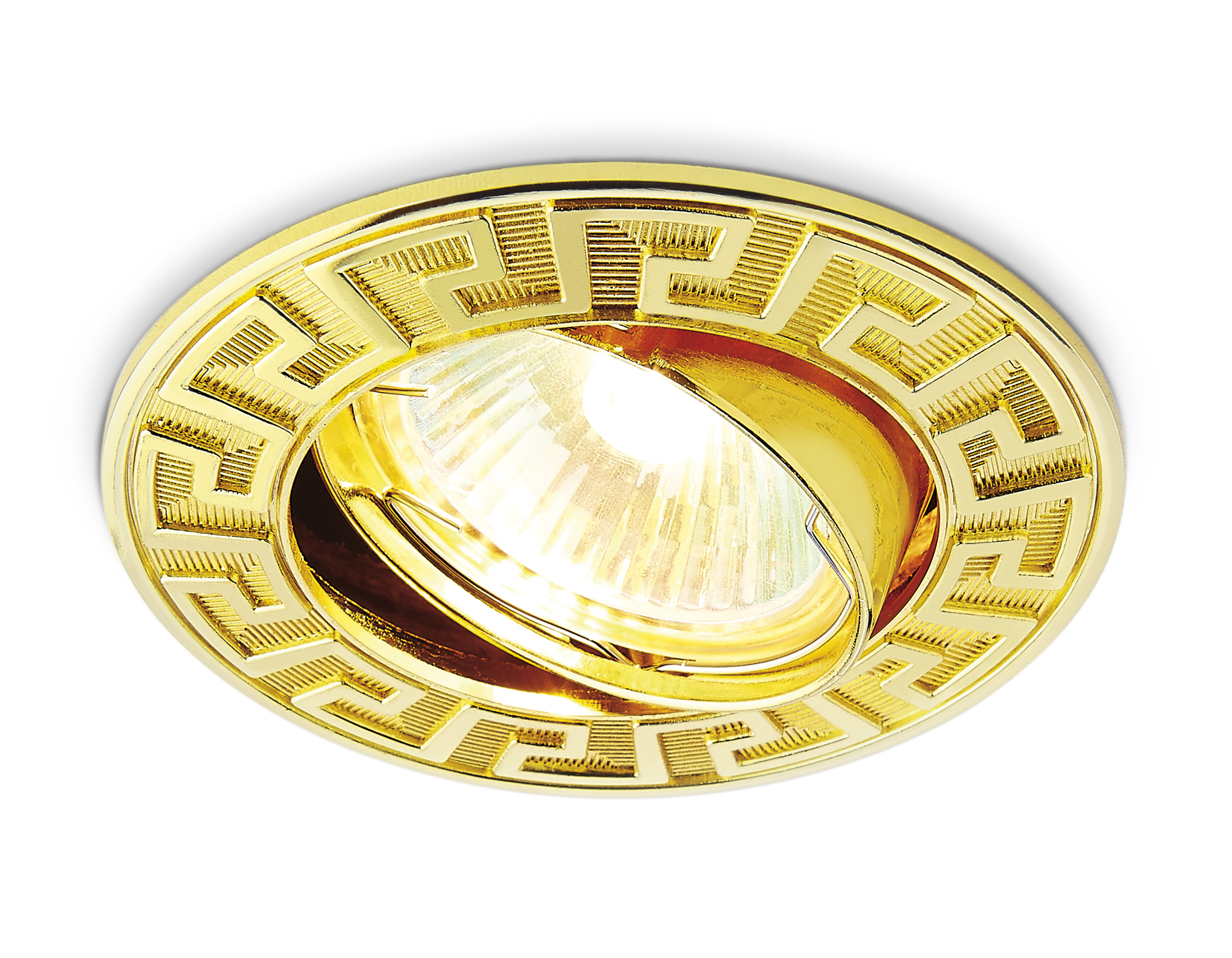 Встраиваемый точечный светильник MR16 с поворотным механизмом 120090 GD золото MR16 - Viokon.com