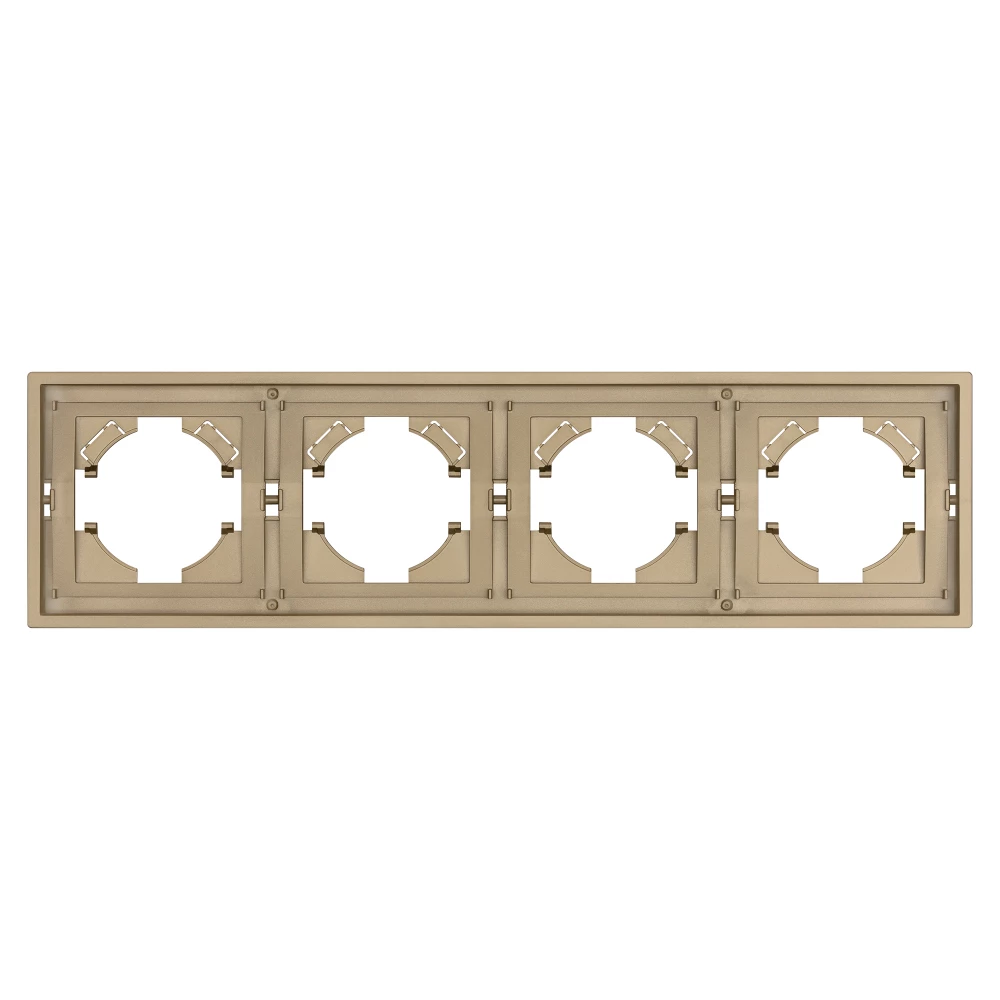 Рамка пластиковая FRM-TENDO-SFPL-4-GD (Arlight, Матовый песочный) 054663 - Viokon.com
