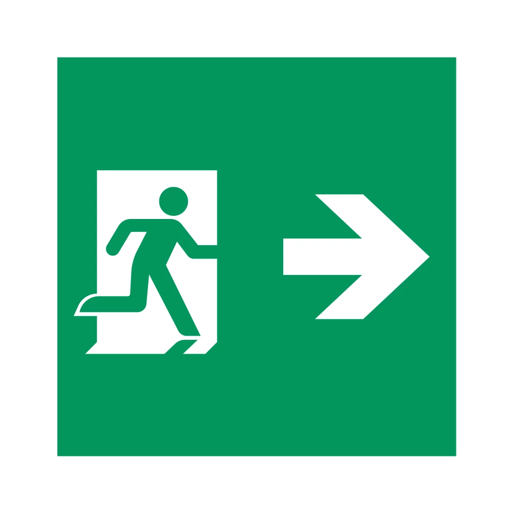 Пиктограмма EMGP-MARK-MA-RIGHT (Человек, Вправо) (Arlight, Пластик) 059837 - Viokon.com