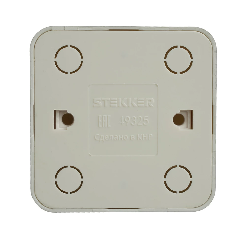 Розетка 1-местная б/з открытой установки, STEKKER, 250В, 10А, IP20, серия София, серебро, MST10-11-03 (49325) - Viokon.com