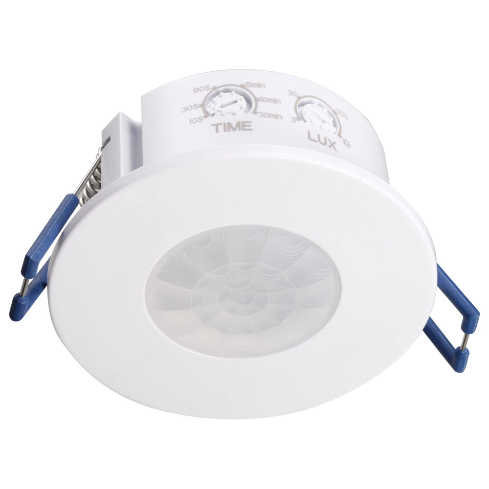 Датчик движения и освещенности 1200W 8m 120°(гориз.) 360°(верт.) белый, SEN55, артикул 51519 (51519) - Viokon.com