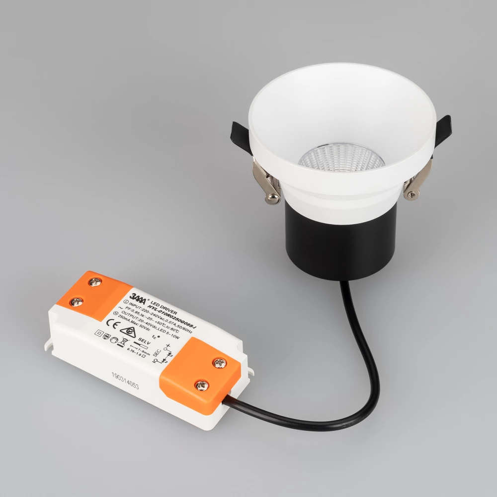 Светильник MS-VOLCANO-BUILT-R82-10W Warm3000 (WH, 38 deg, 230V) (Arlight, IP20 Металл, 5 лет) 033663 - Viokon.com