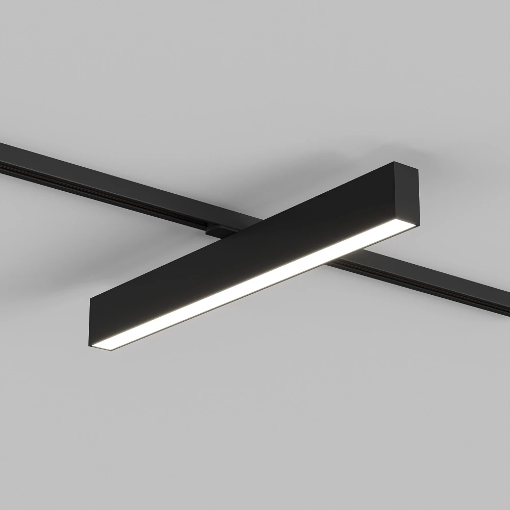 DK6640-BK Трековый светильник IP 20 20 Вт LED 4000 черный алюминий - Viokon.com