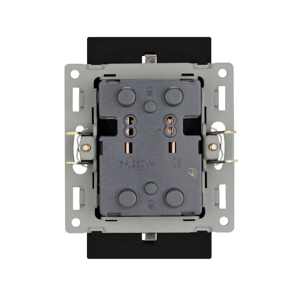 Механизм электрической розетки SCT-MEUD-PL-BK (250V, 16A) (Arlight, -) 043765 - Viokon.com