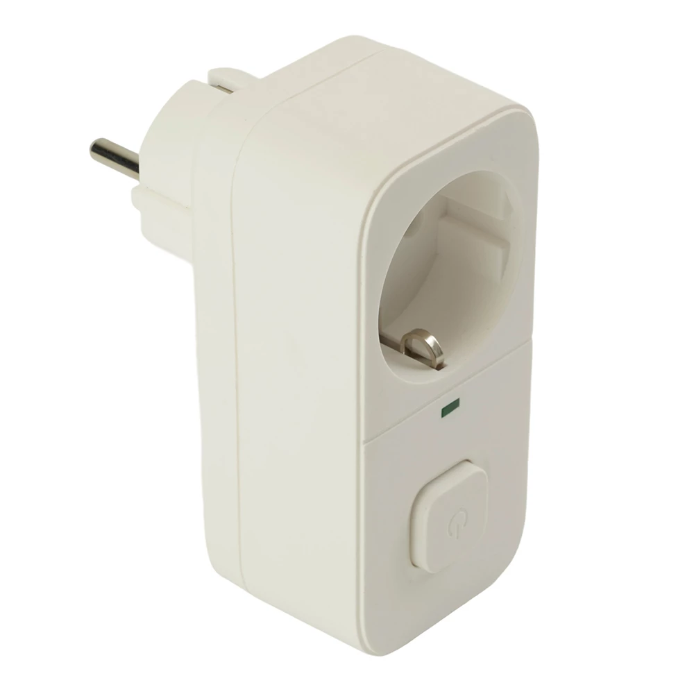 Сетевой фильтр 1-местный с/з STEKKER 250В, 16А, с выключателем, серия Nova, HM81-11-2, белый (50143) - Viokon.com