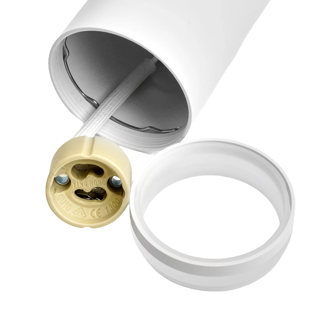 Светильник потолочный Feron ML162 Barrel LUNA MR16 GU10 35W 230V, белый (48815) - Viokon.com