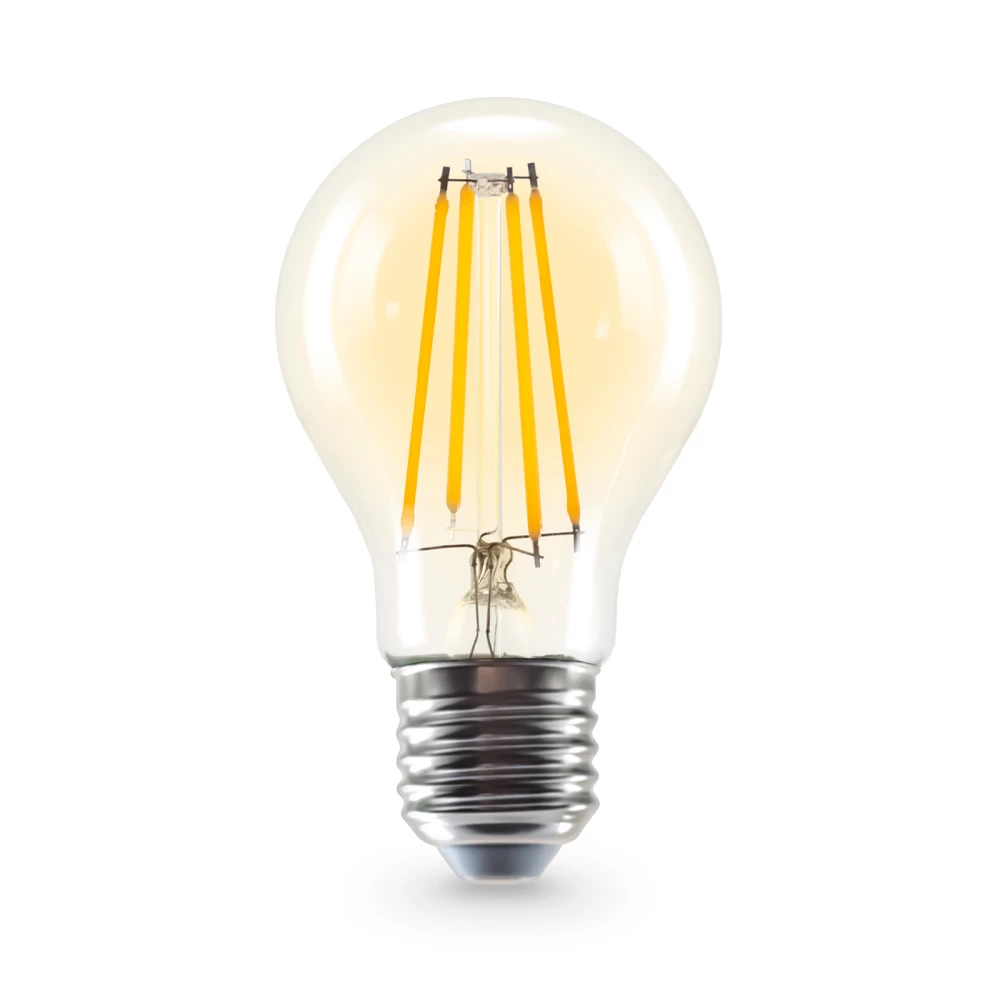 Лампа светодиодная Лон A60 15W 2700K 601513 Filament LED A60 15W E27 2700K 220-240V - Viokon.com