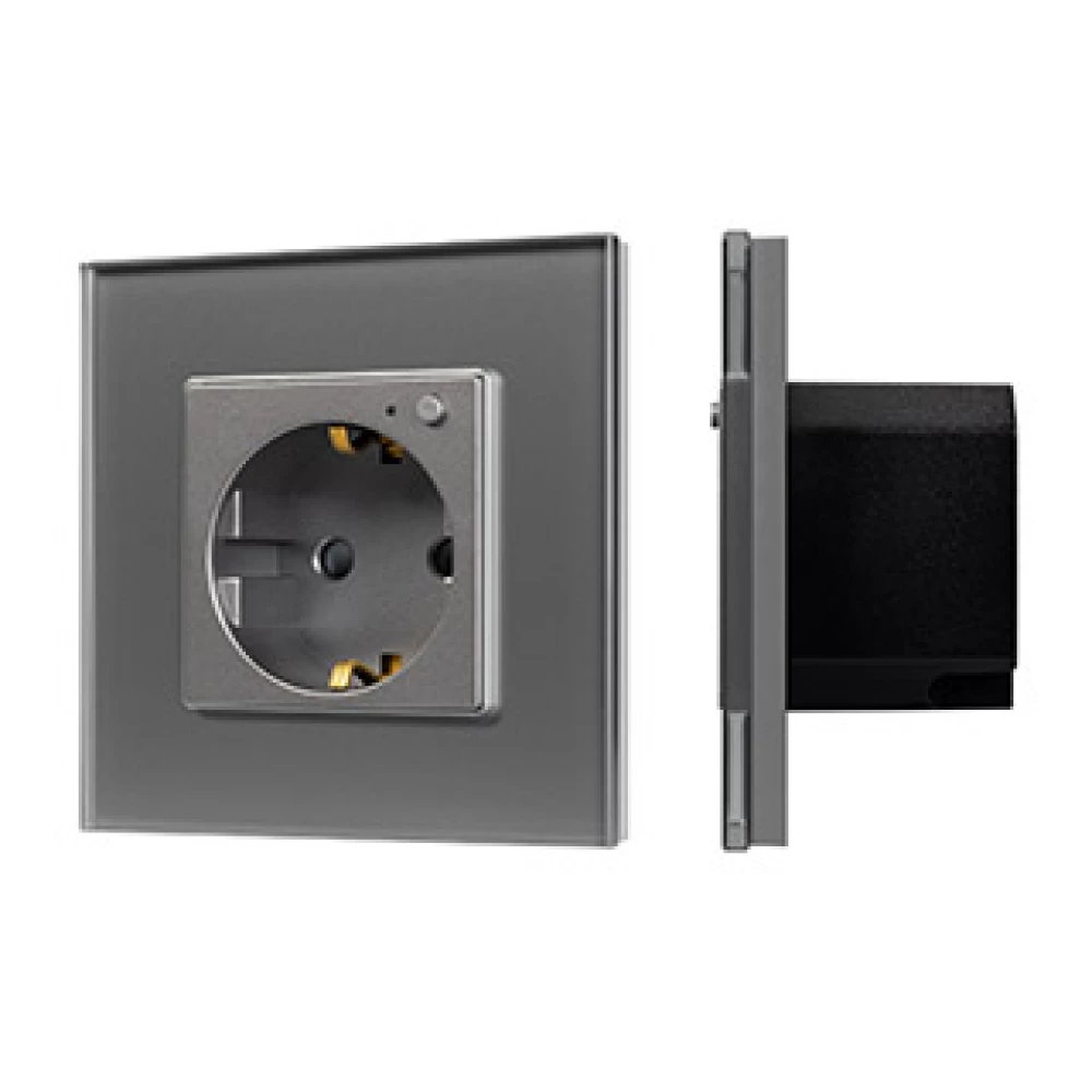 Розетка электрическая с Zigbee управлением SCT-OMALI-EUZB1-PL-GR (240V, 16A, Zigbee) (Arlight, -) 050101 - Viokon.com