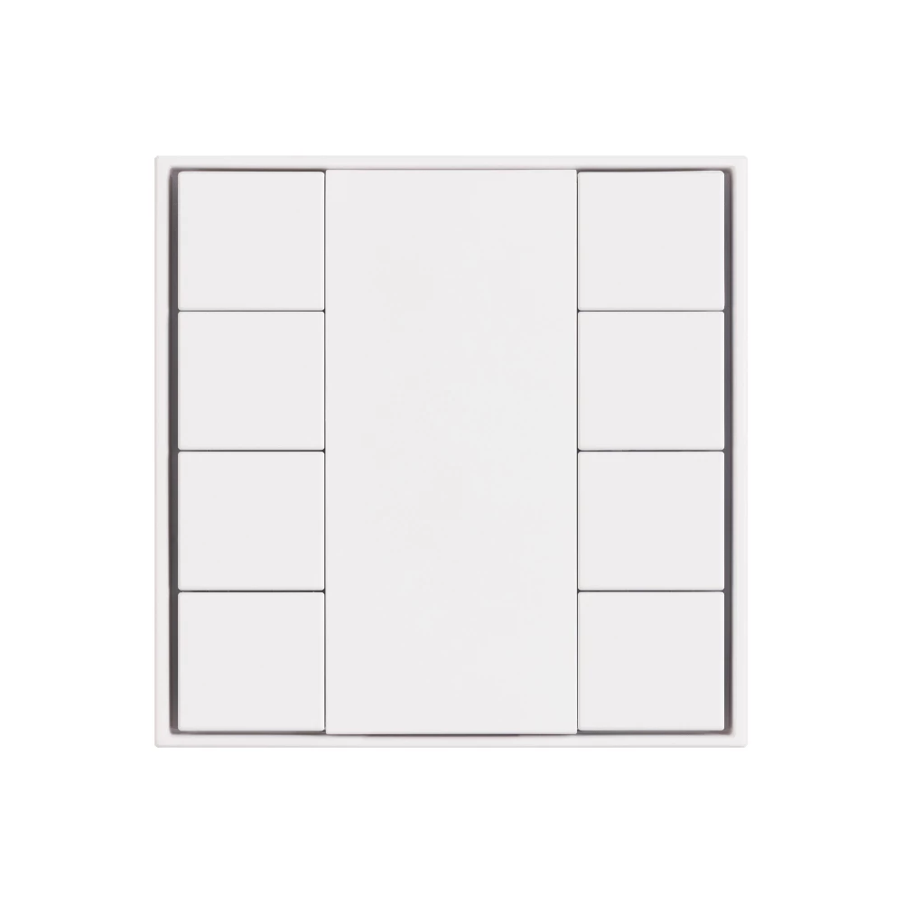 INTELLIGENT ARLIGHT Кнопочная панель KNX-301-22-8-SH-IN White (BUS, Frame) (IARL, IP20 Пластик, 3 года) 037723 - Viokon.com