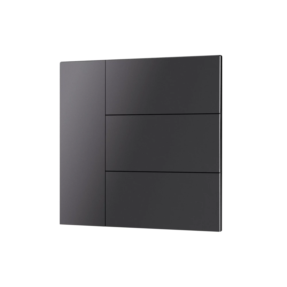 INTELLIGENT ARLIGHT Накладка панели KNX-23-4G-SUF Dark Grey (Backlightless) (IARL, IP20 Металл, 2 года) 052879 - Viokon.com