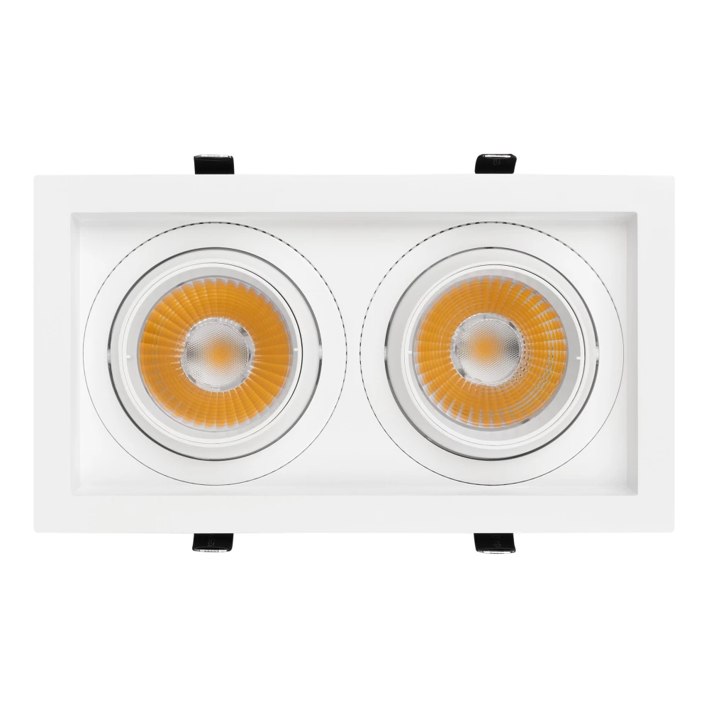 Светильник MS-VORTEX-BUILT-S250x140-2x30W Day4000 (WH-WH, 17 deg, 230V) (Arlight, IP20 Металл, 5 лет) 057765 - Viokon.com