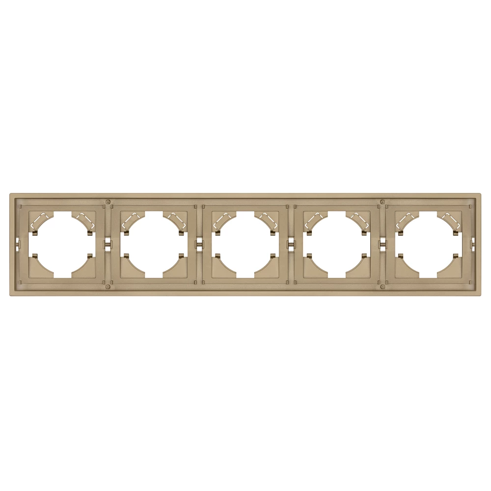 Рамка пластиковая FRM-TENDO-SFPL-5-GD (Arlight, Матовый песочный) 054658 - Viokon.com