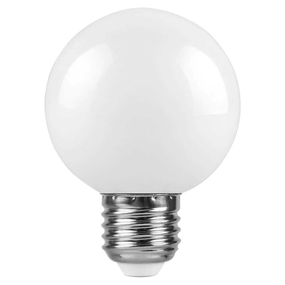 Лампа светодиодная Feron LB-371 Шар E27 3W 230V 2700K матовый (25903) - Viokon.com