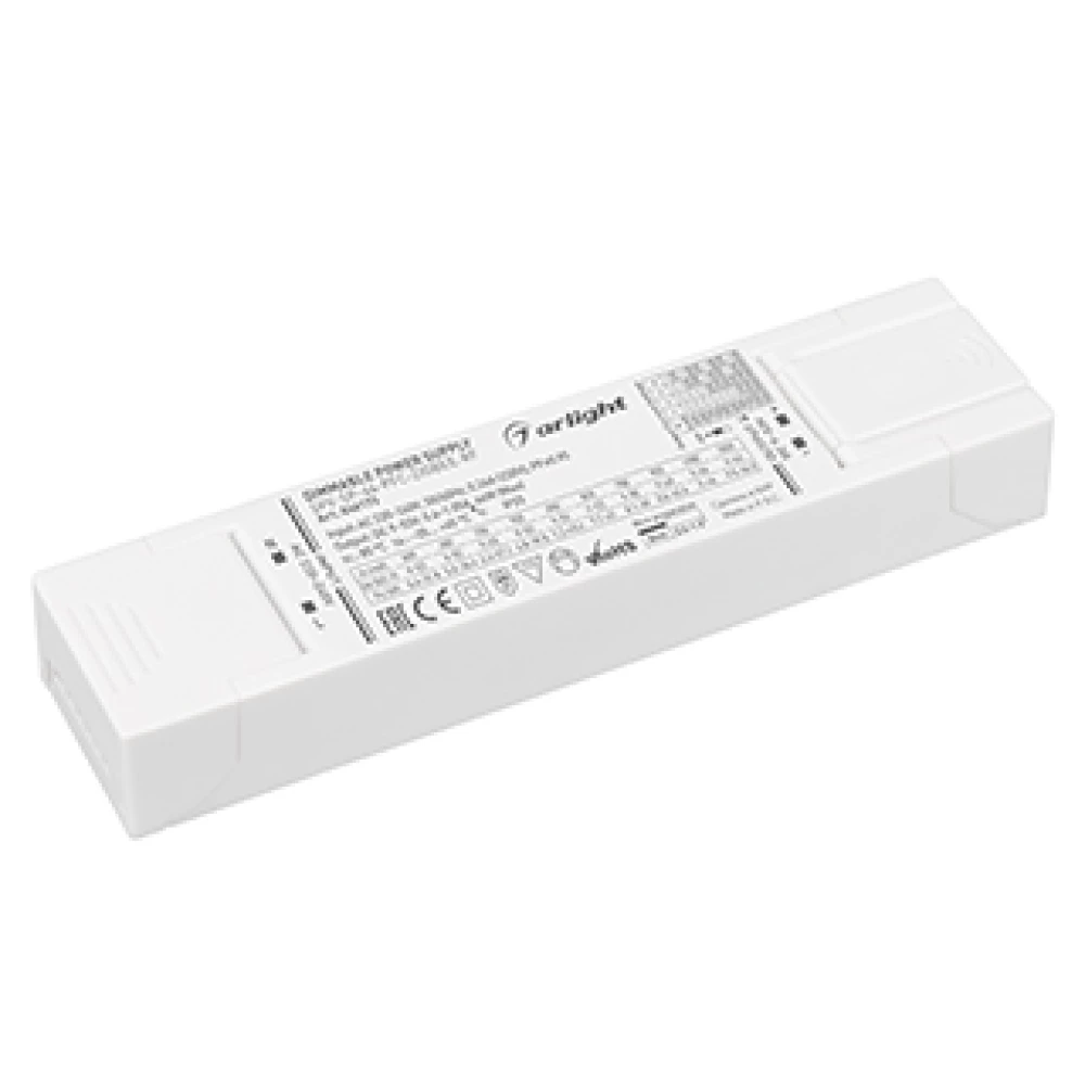 Блок питания SPV-SP-46-PFC-ZIGBEE-RF (46W, 9-53V, 0.6-1.05A, 2.4GHz) (Arlight, IP20 Пластик, 5 лет) 046173 - Viokon.com