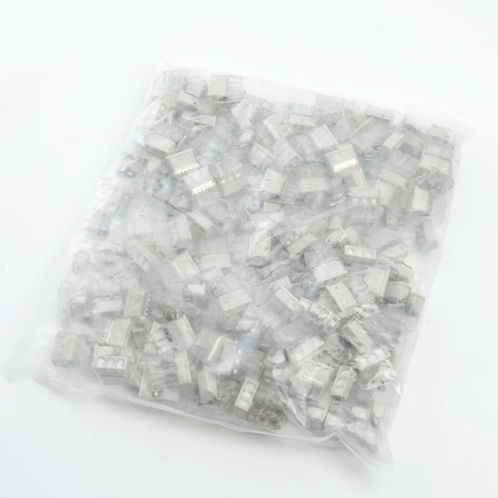 Клемма монтажная 3-проводная с пастой STEKKER  для 1-жильного проводника, LD2273-243 (39942) - Viokon.com