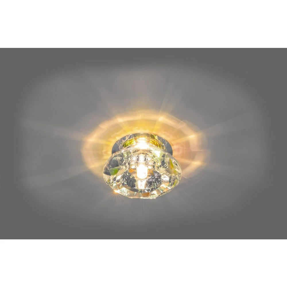 Светильник встраиваемый Feron JD83B-MC потолочный JCD G9 прозрачный, многоцветный (17269) - Viokon.com