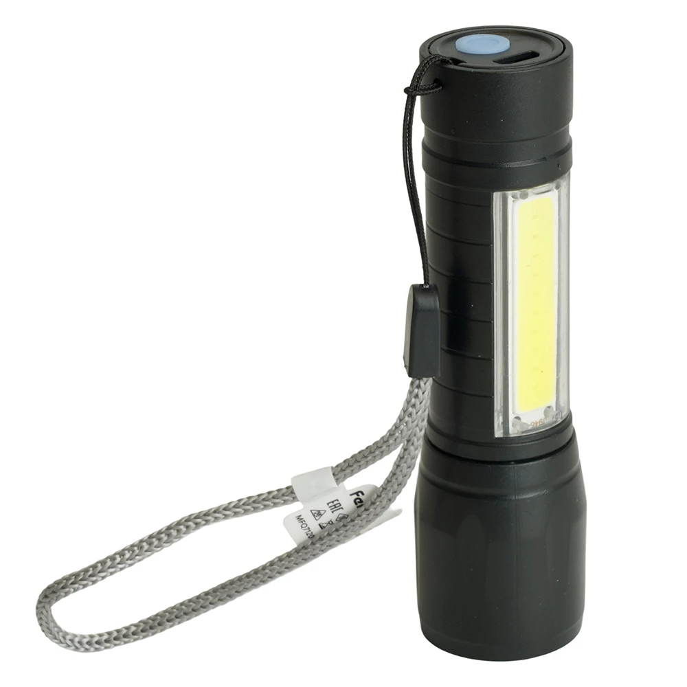 Фонарь ручной Feron TH2408 с аккумулятором USB ZOOM (51118) - Viokon.com