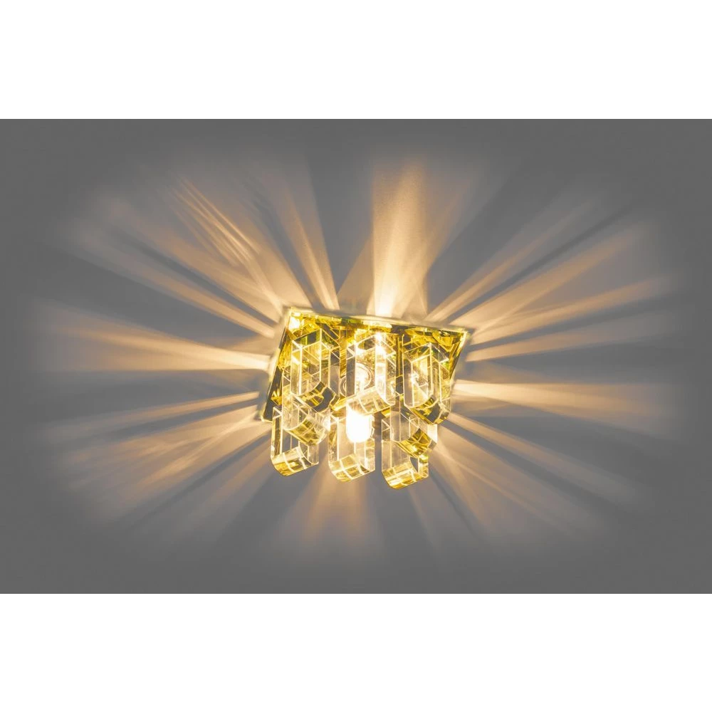 Светильник встраиваемый Feron 1570 потолочный JС G5.3 желтый (19799) - Viokon.com