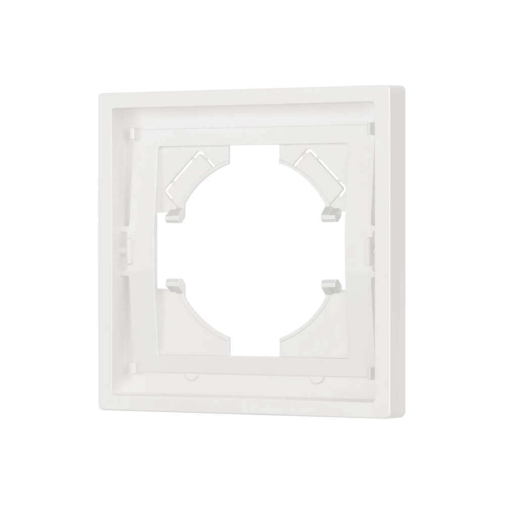 Рамка пластиковая FRM-TENDO-SFPL-1-WH (Arlight, Матовый белый) 054645 - Viokon.com