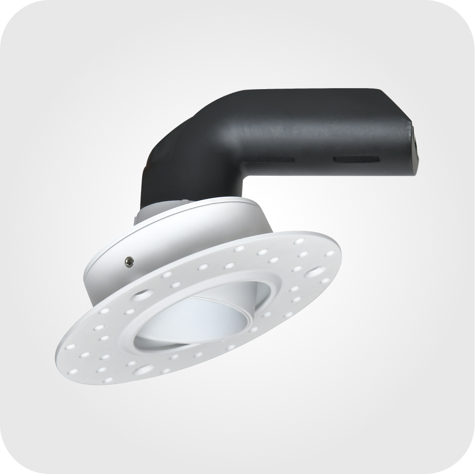 Встраиваемый поворотный светильник под штукатурку POINT P W - Viokon.com