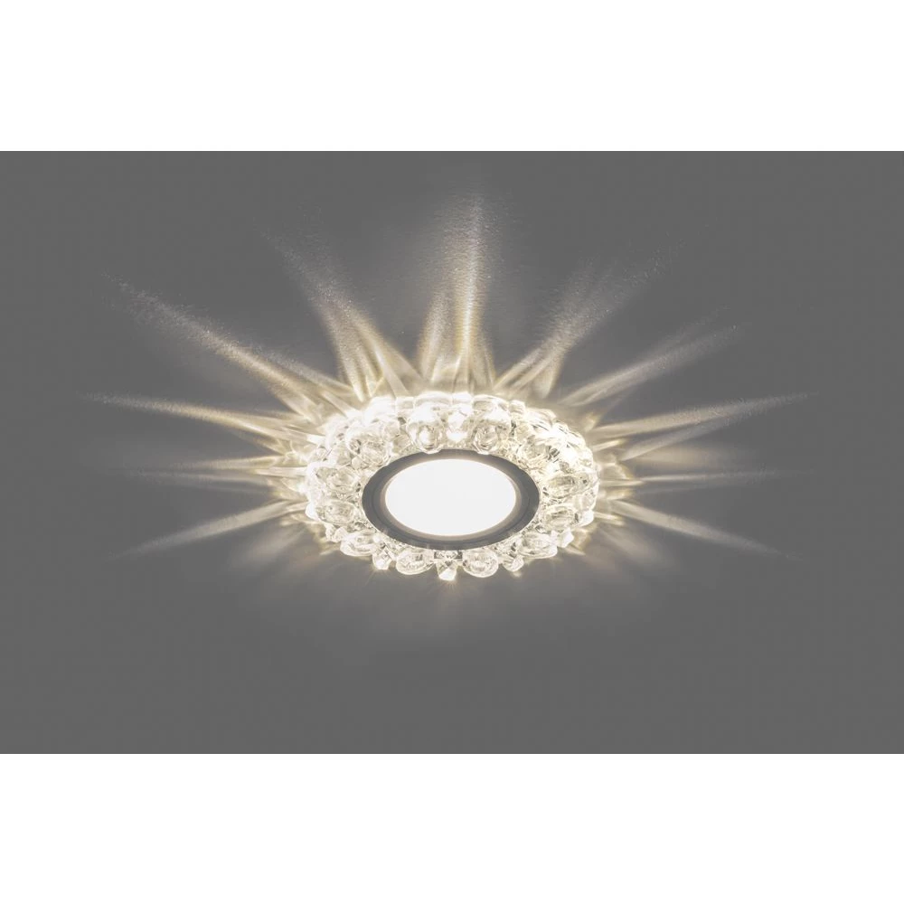 Светильник встраиваемый с белой LED подсветкой Feron CD926 потолочный MR16 G5.3 прозрачный (28901) - Viokon.com