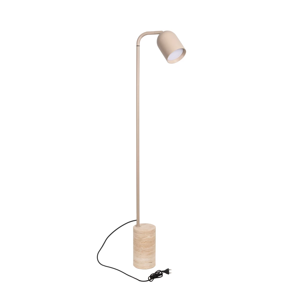 Светильник SP-MASON-FLOOR-R143-6W Warm3200-MIX (BG, 120 deg, 230V) (Arlight, IP20, Травертин, 5 лет) 060782 - Viokon.com