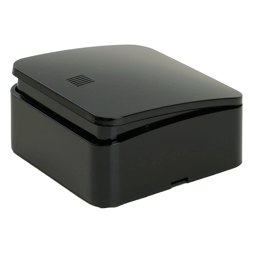 Выключатель открытой установки 1-клавишный с индикатором, STEKKER, 250В, 10А, IP20, серия София, черный, MSW10-11-20-02 (49292) - Viokon.com